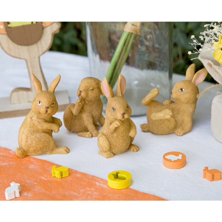 Lapin marron en résine | Le Géant de la Fête