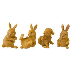 Lapin marron en résine | Le Géant de la Fête