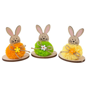 Lapin à pompon coloré | Le Géant de la Fête
