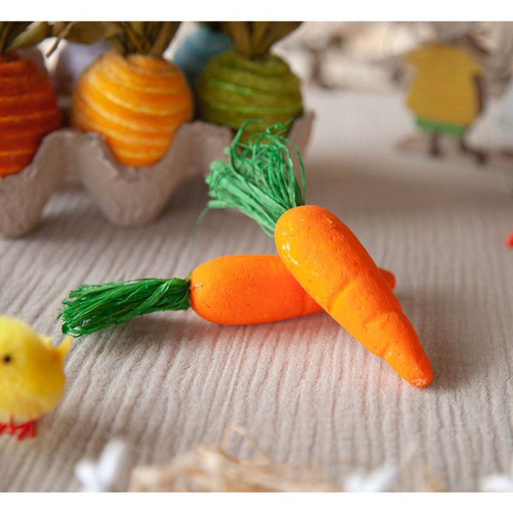 Carottes en polyfoam - lot de 4 | Le Géant de la Fête