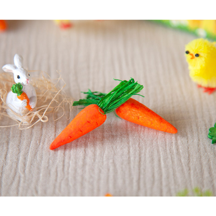 Carottes en polyfoam - lot de 12 | Le Géant de la Fête