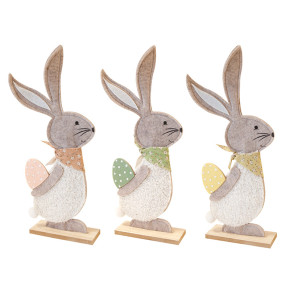 Lapin avec oeuf - 37 cm | Le Géant de la Fête