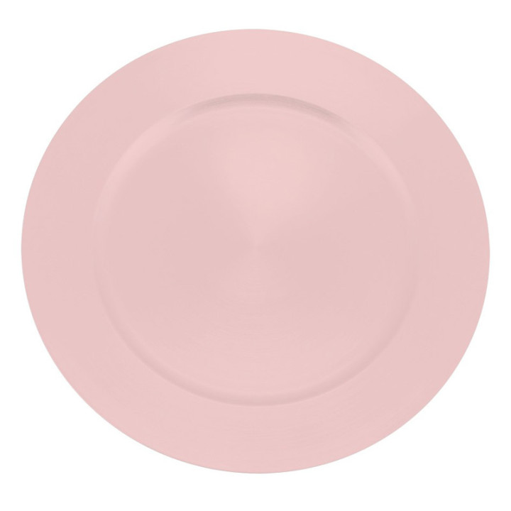 Plat de présentation - Mat - Rose | Le Géant de la Fête
