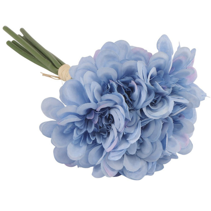 Bouquet de 6 camélias - Bleu | Le Géant de la Fête