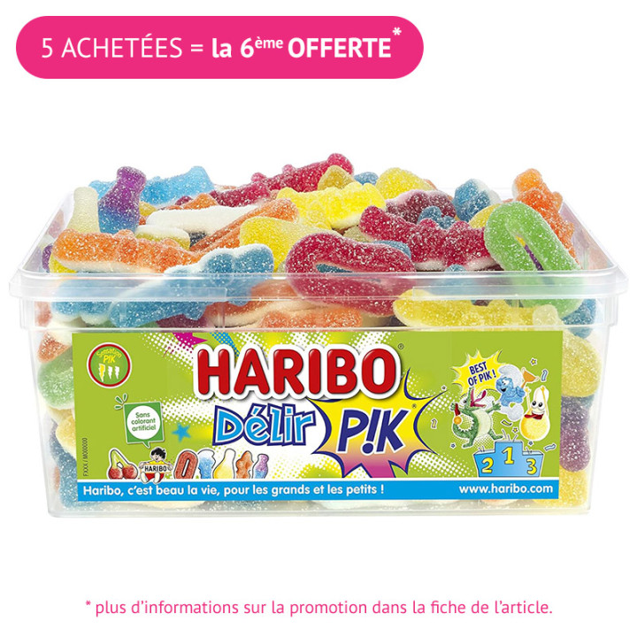 Bonbons - Delir Pik - 850 g - Haribo | Le Géant de la Fête