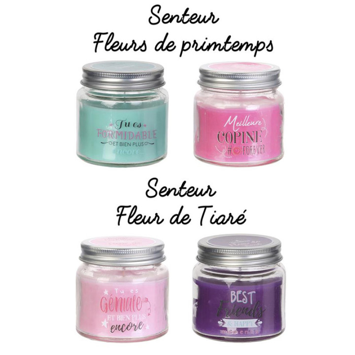 Bougie parfumée - Amitié | Le Géant de la Fête