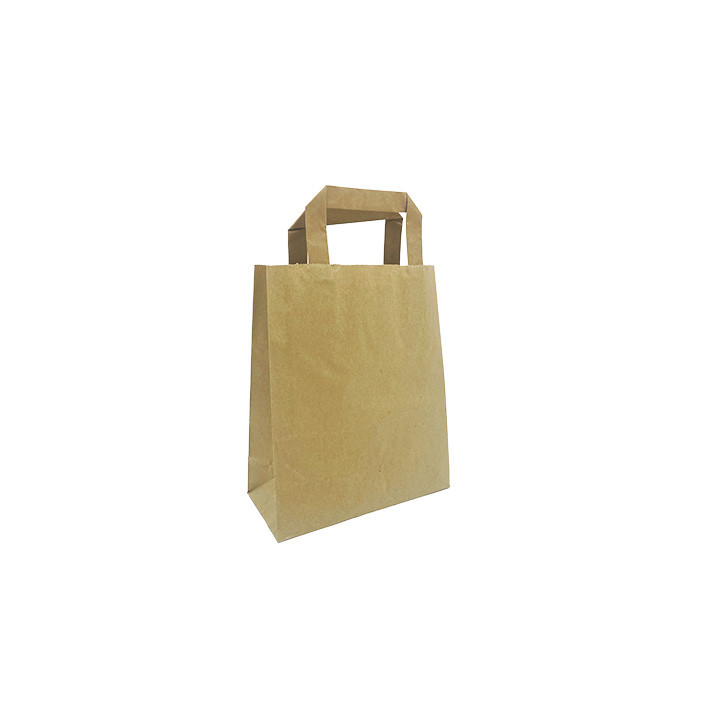 Sacs à poignées - Petit Modèle - lot de 50 - Kraft | Le Géant de la Fête