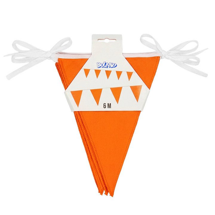 Guirlande à pavillons en tissu - 6 m | Le Géant de la Fête