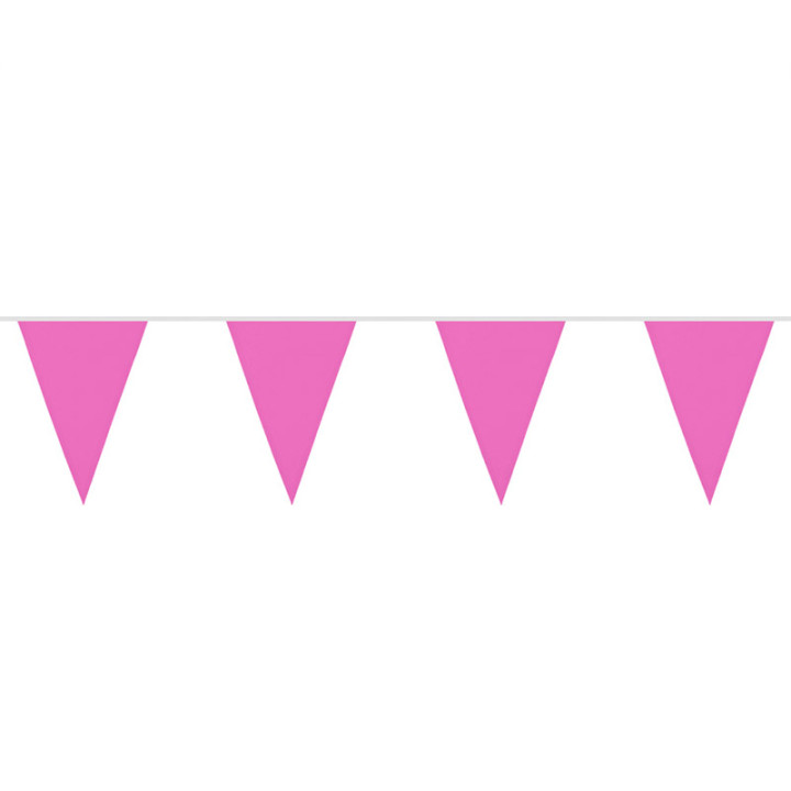Guirlande à pavillons en tissu - 6 m | Le Géant de la Fête