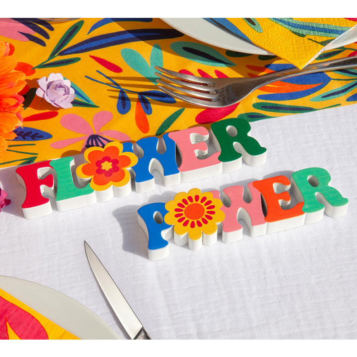 Centre de table "Flower Power" | Le Géant de la Fête