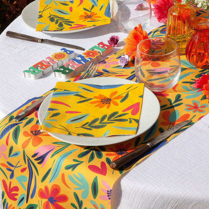 Centre de table "Flower Power" | Le Géant de la Fête
