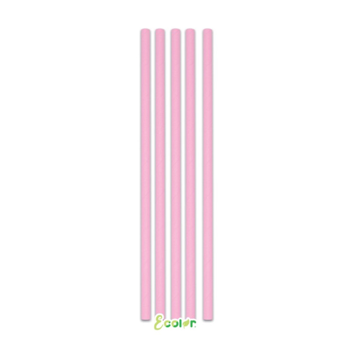 Pailles en carton - lot de 50 - Couleurs | Le Géant de la Fête