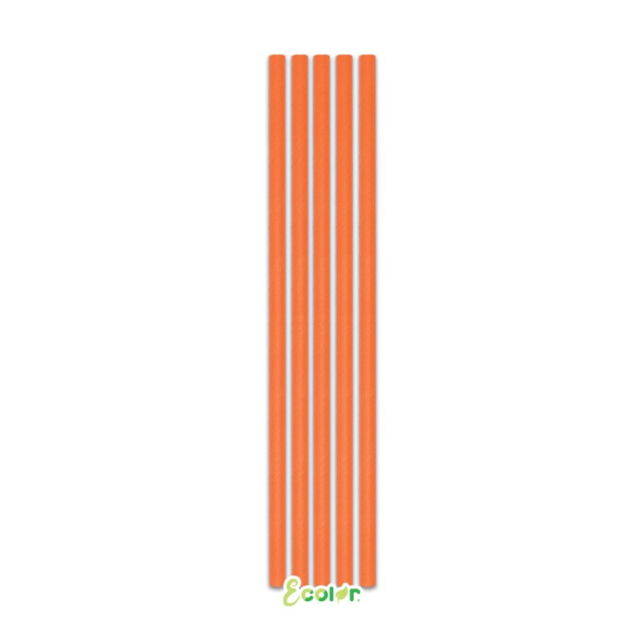 Pailles en carton - lot de 50 - Couleurs | Le Géant de la Fête