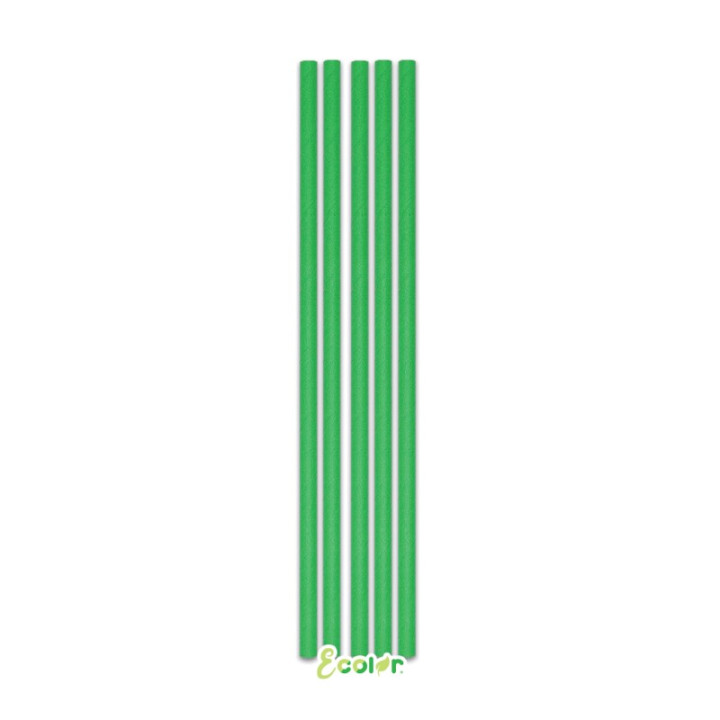 Pailles en carton - lot de 50 - Couleurs | Le Géant de la Fête