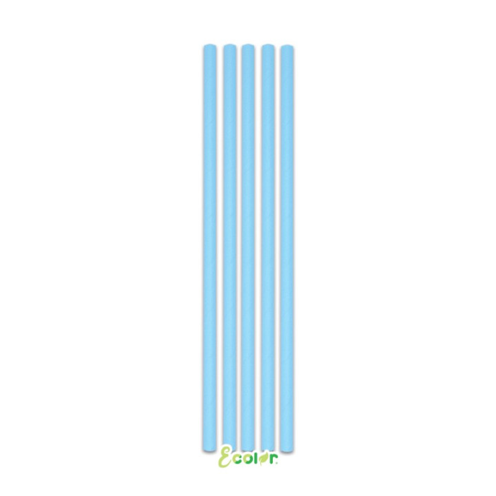 Pailles en carton - lot de 50 - Couleurs | Le Géant de la Fête