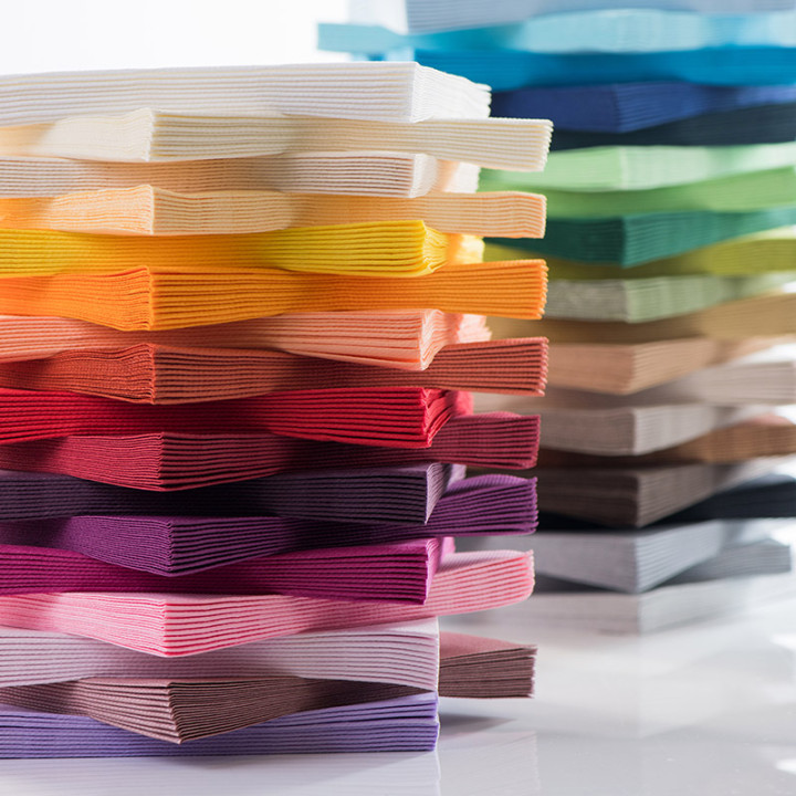 Serviettes Crystal - lot de 25 - Couleurs | Le Géant de la Fête