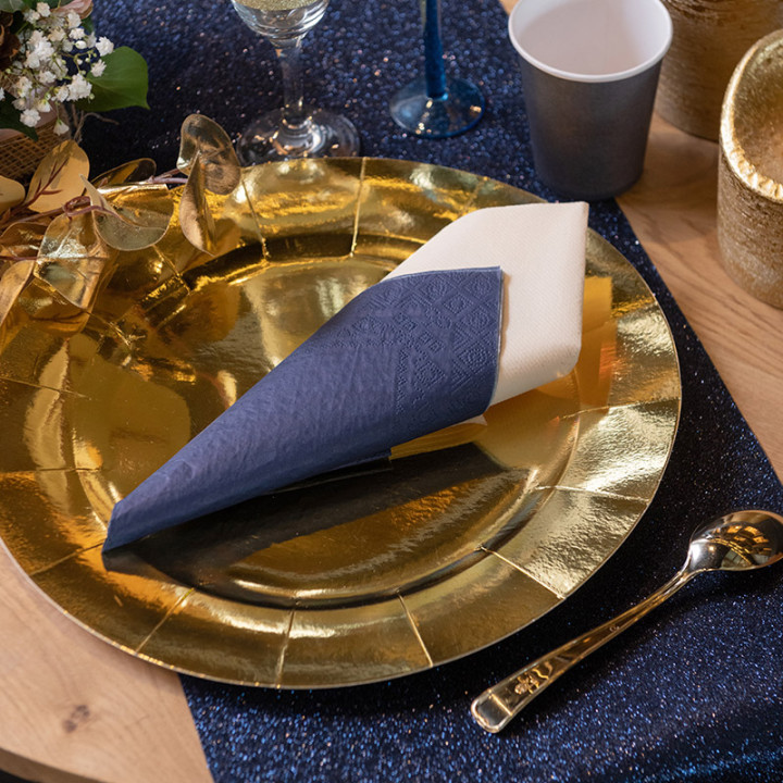 Serviettes Crystal - lot de 25 - Couleurs | Le Géant de la Fête