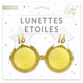 Lunettes - Étoiles - 18 ans | Le Géant de la Fête