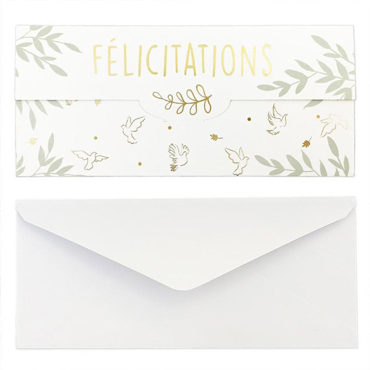 Carte cadeau "Félicitations" - Colombe | Le Géant de la Fête