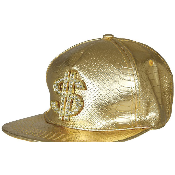 Casquette Dollar - Doré | Le Géant de la Fête