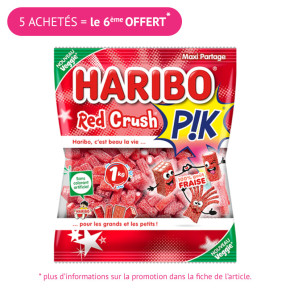 Bonbons - Red Crush Pik - 1 Kg - Haribo | Le Géant de la Fête