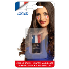 Mini stick de maquillage - Tricolore | Le Géant de la Fête