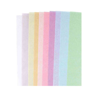 Feuilles de papier de soi - lot de 10 - Pastel | Le Géant de la Fête