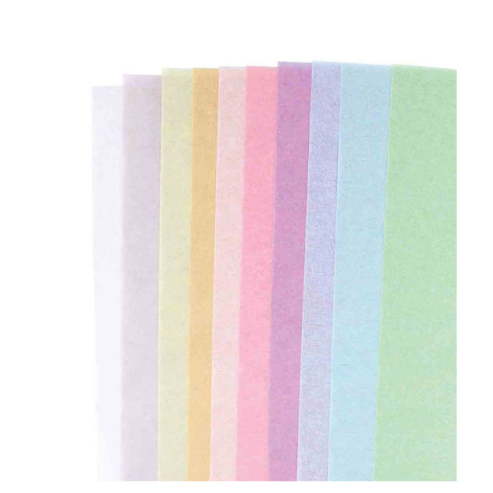 Feuilles de papier de soi - lot de 10 - Pastel | Le Géant de la Fête