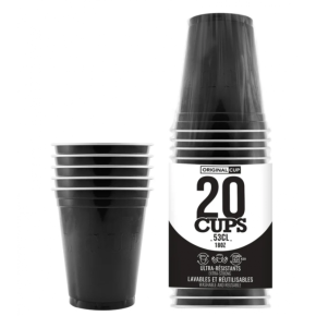 Gobelets Original Cup - lot de 20 | Le Géant de la Fête