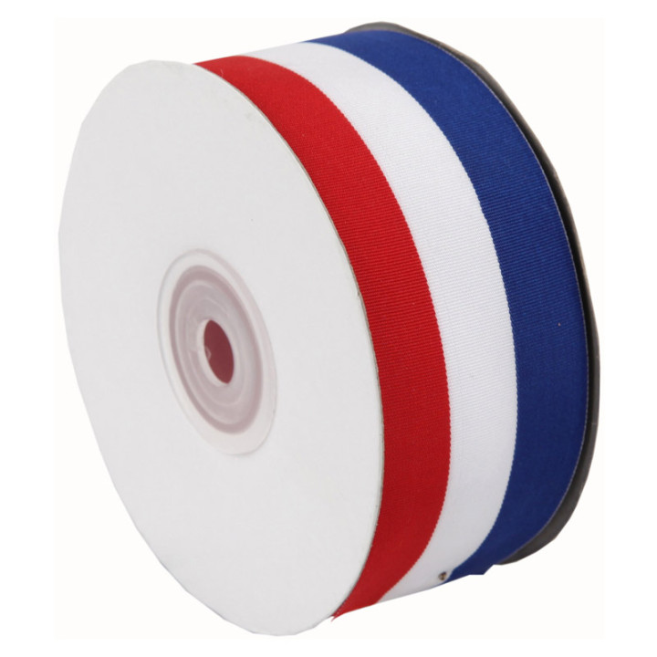 Ruban d’inauguration - 50 mm x 25 m - Tricolore | Le Géant de la Fête