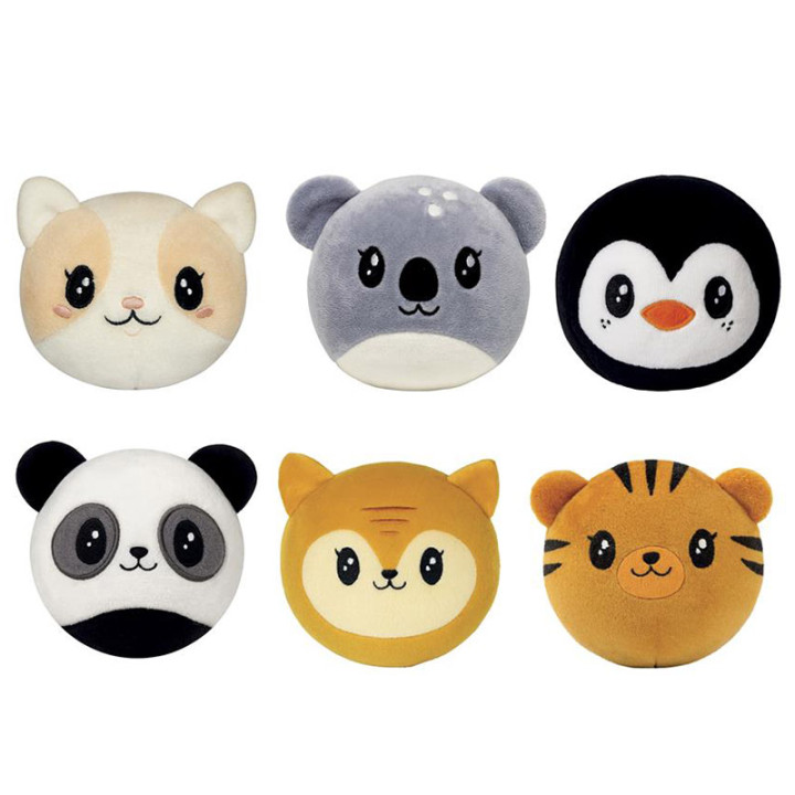 Balle rebondissante peluche - Swigo - 7 cm | Le Géant de la Fête