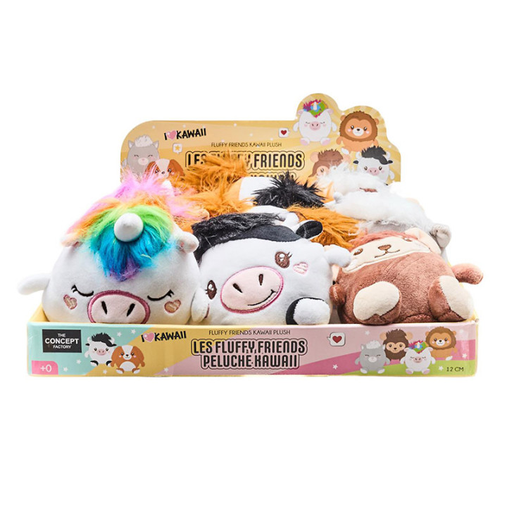 Peluche - Kawai Fluffy Friends - 12 cm | Le Géant de la Fête