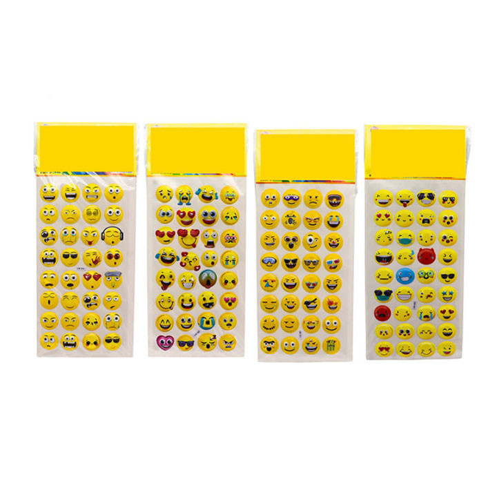Stickers 3D - Emotions - lot de 32 | Le Géant de la Fête