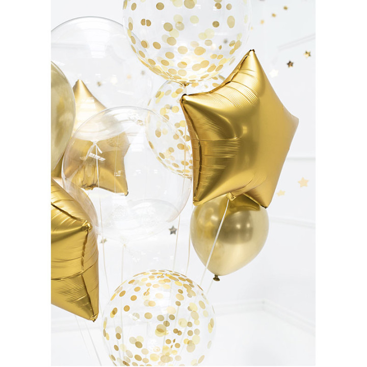 Ballon transparent - Mylar - 40 cm | Le Géant de la Fête