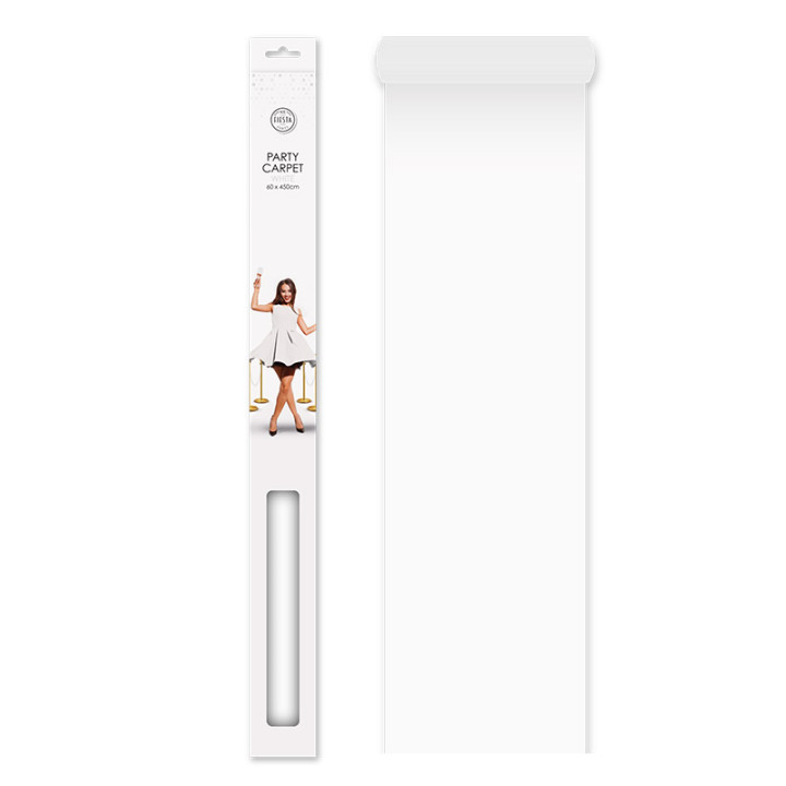 Tapis blanc - 4.5 m x 60 cm | Le Géant de la Fête