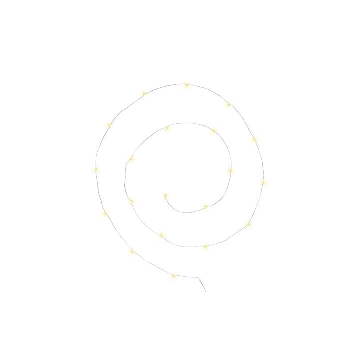 Guirlande 20 micro LEDs - 1.90 m - Blanc chaud | Le Géant de la Fête