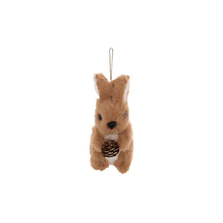 Lapin à fourrure à suspendre | Le Géant de la Fête