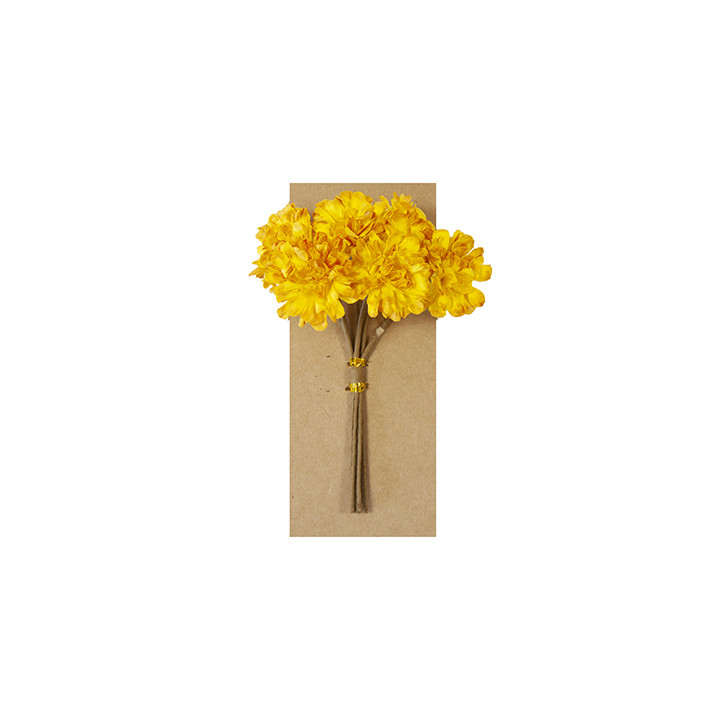 Bouquet de 6 dahlias - Orange | Le Géant de la Fête