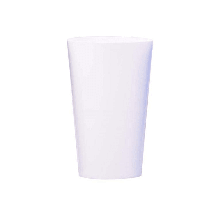 Gobelets réutilisables - 25 cl - lot de 6 - Blanc | Le Géant de la Fête