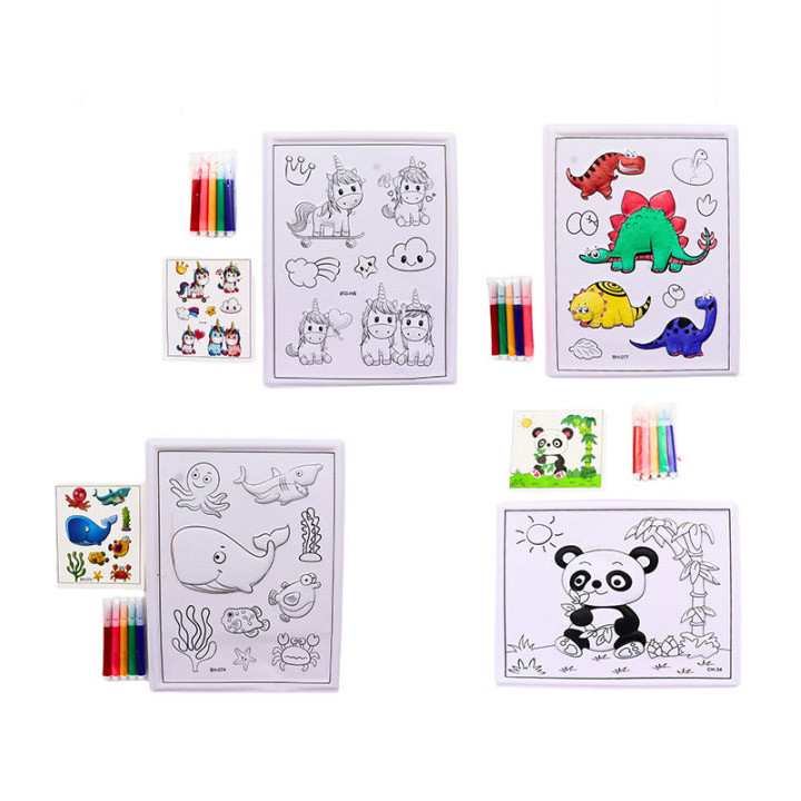 Coloriage avec 5 feutres | Le Géant de la Fête