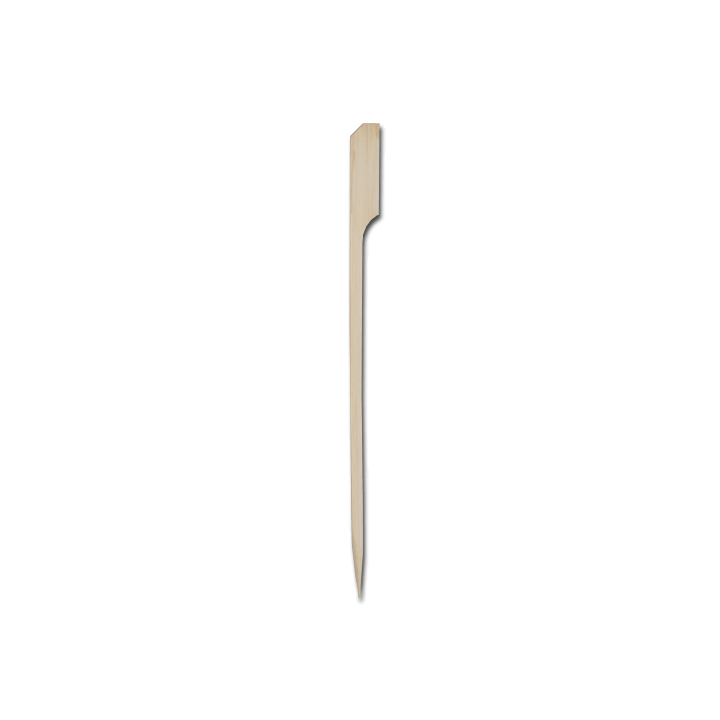 Piques plat en bambou - 20 cm - lot de 250 | Le Géant de la Fête