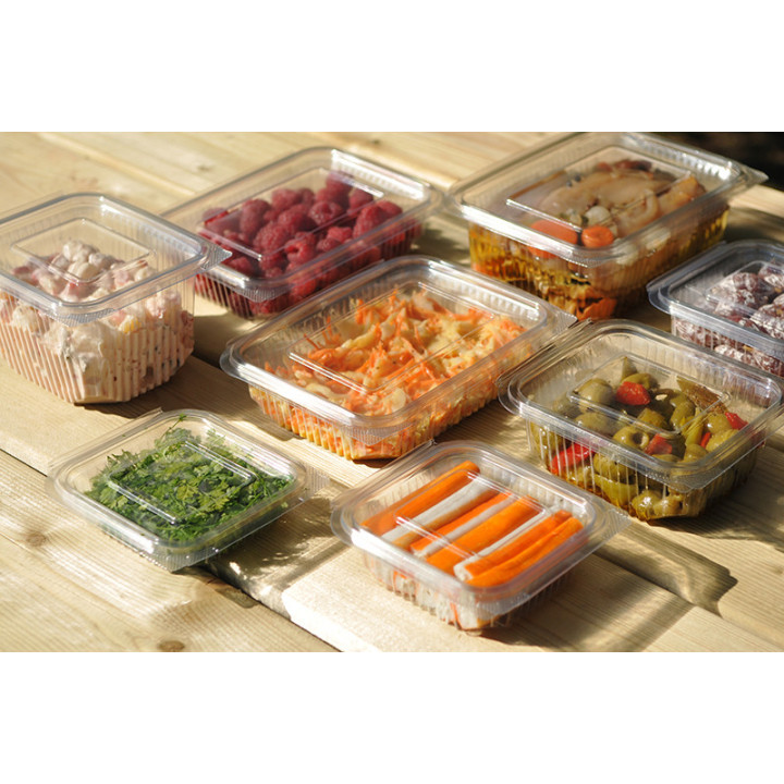 Barquettes avec couvercles - 375 g - lot de 50 | Le Géant de la Fête