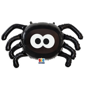 Ballon métallique - Araignée aux gros yeux - 1.14 cm | Le Géant de la Fête