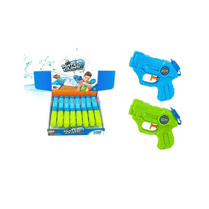 Pistolet à eau transparent - 12 cm | Le Géant de la Fête