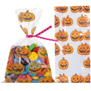 Sachets alimentaires - Citrouilles - lot de 20 | Le Géant de la Fête