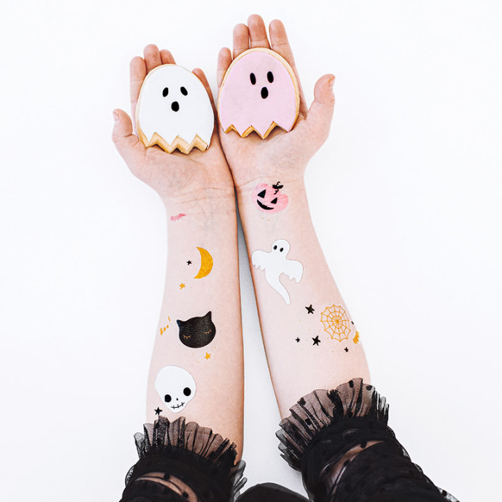 Tatouages - Halloween Girly | Le Géant de la Fête
