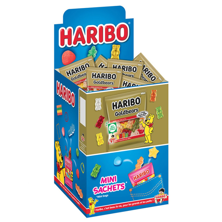 Bonbons - Ours d’Or - 30 sachets de 40 grs - Haribo | Le Géant de la Fête