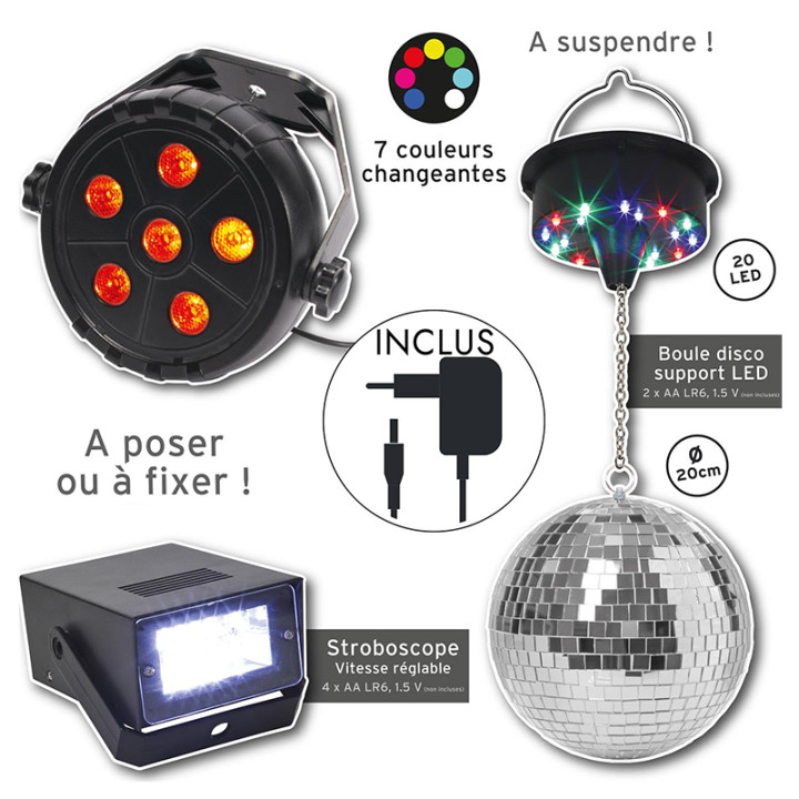 Coffret Ambiance Disco | Le Géant de la Fête