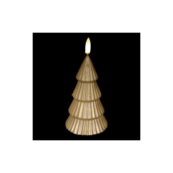 Bougie LED - Sapin - Doré | Le Géant de la Fête