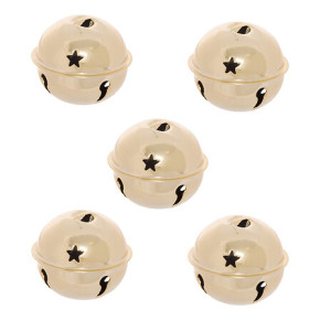 Grelots - 5 cm - lot de 5 - Doré | Le Géant de la Fête